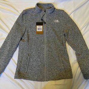 The North Face Maggy Sweater Fleece Light Grey Heather - Medium